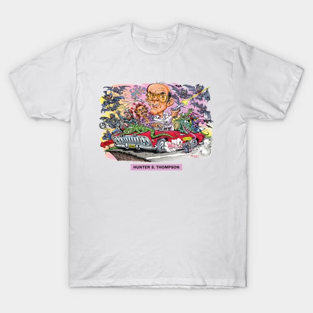 Hunter S. Thompson T-Shirt by PLAYDIGITAL2020